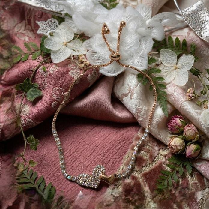 Blossoming Love Bracelet - Rose Gold